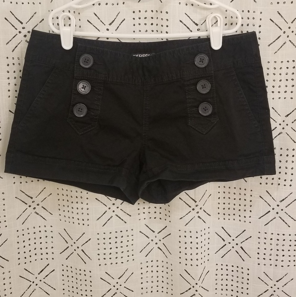 Black Sailor Shorts